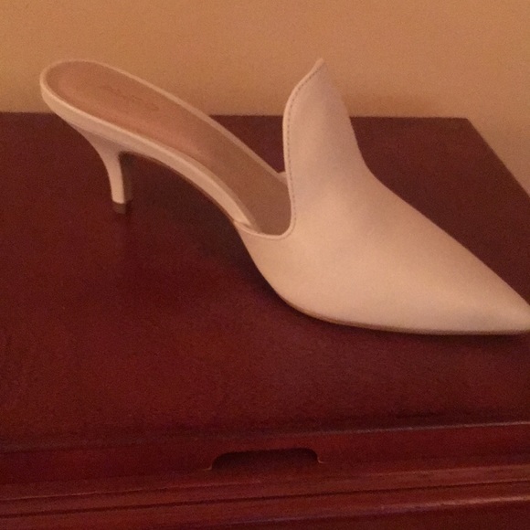 aldo white high heels